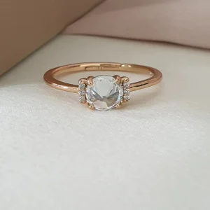 Bague en Plaqué or Xuping xp tendance pierre en miroir