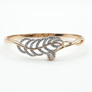 Bracelet xp tendance  tige de feuille