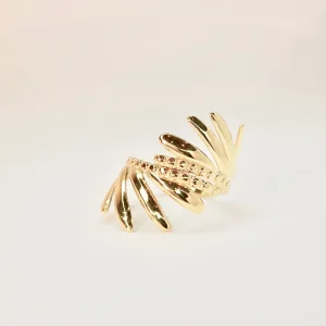 Bague feuille