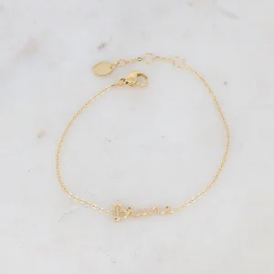 Bracelet "Brune" - Doré