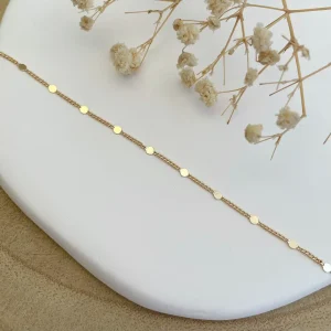 bracelet Anne - plaqué or