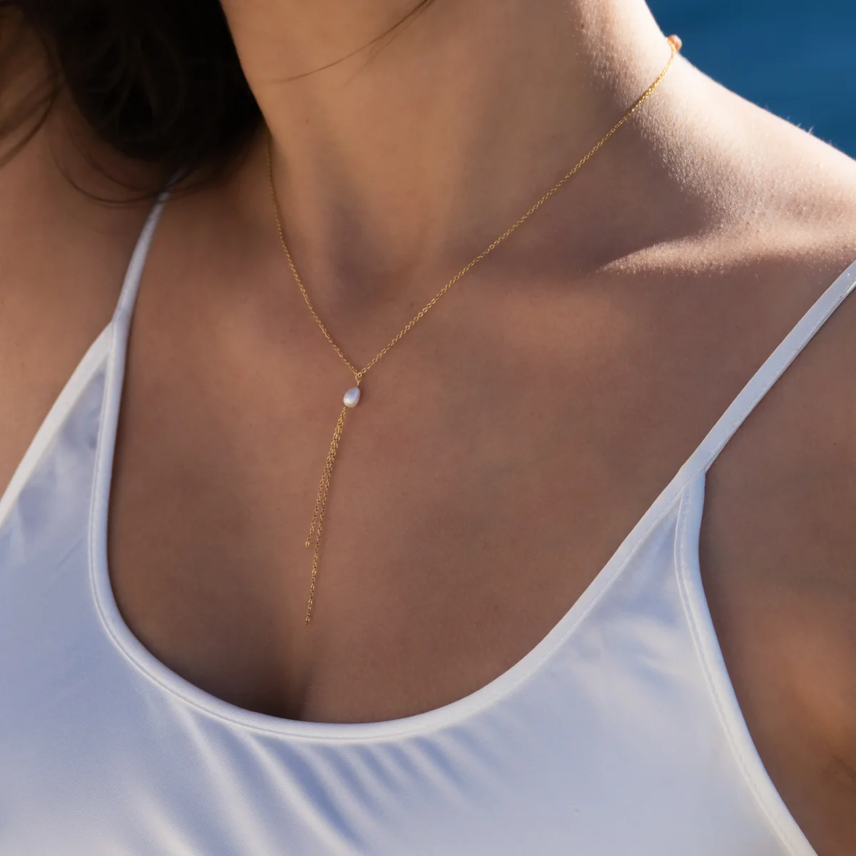 Collier en Y Perle – Image 6