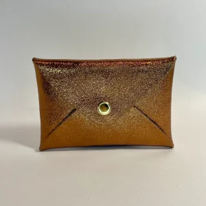Porte carte ORIGAMI Cuir irisé