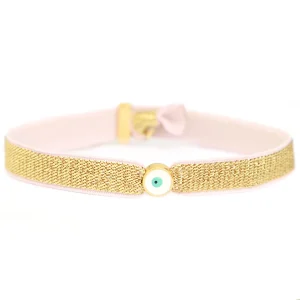 Anklet golden evil eye