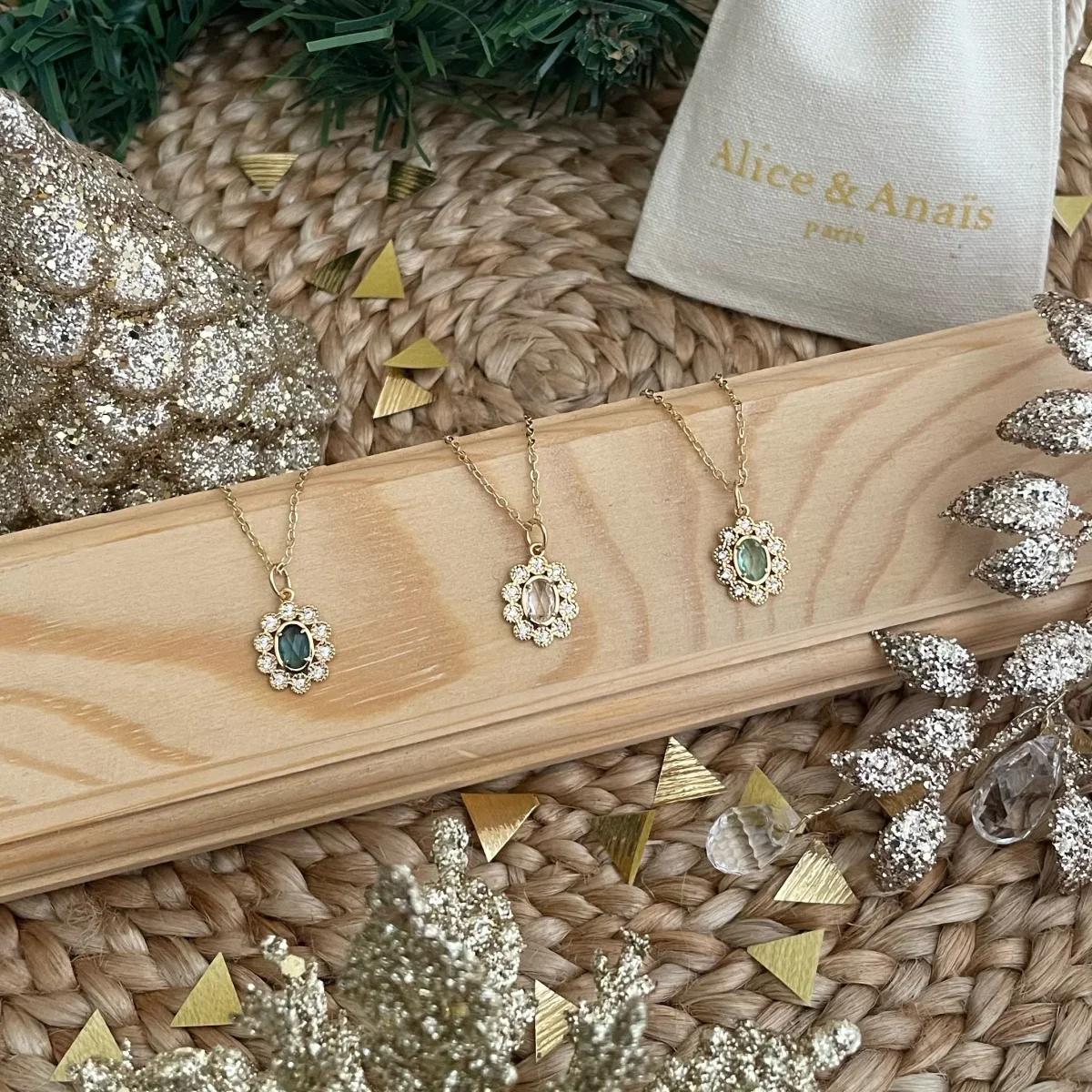 Collier Pia - plaqué or – Image 2