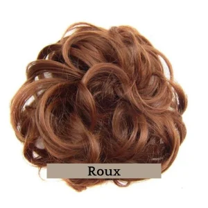 Faux Chignon Roux - Postiche Cheveux Naturel Femme