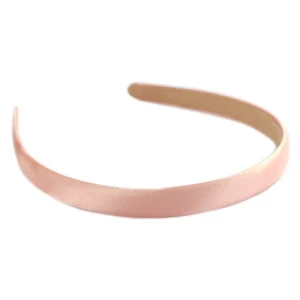 Hair band satin pink