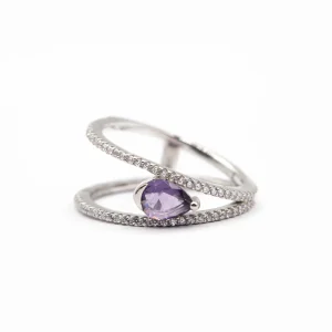 Bagues argent Rhodié garanti