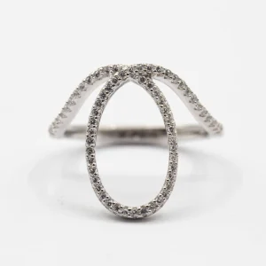 Bagues argent Rhodié garanti