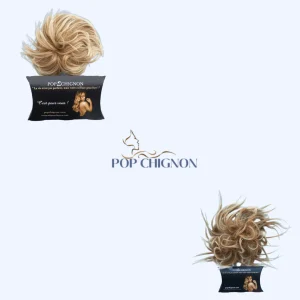 Assortiment Postiches Chignons Mariage Blond Méché - Extensions Luxe