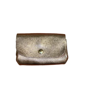 Porte monnaie accordéon cuir irisé