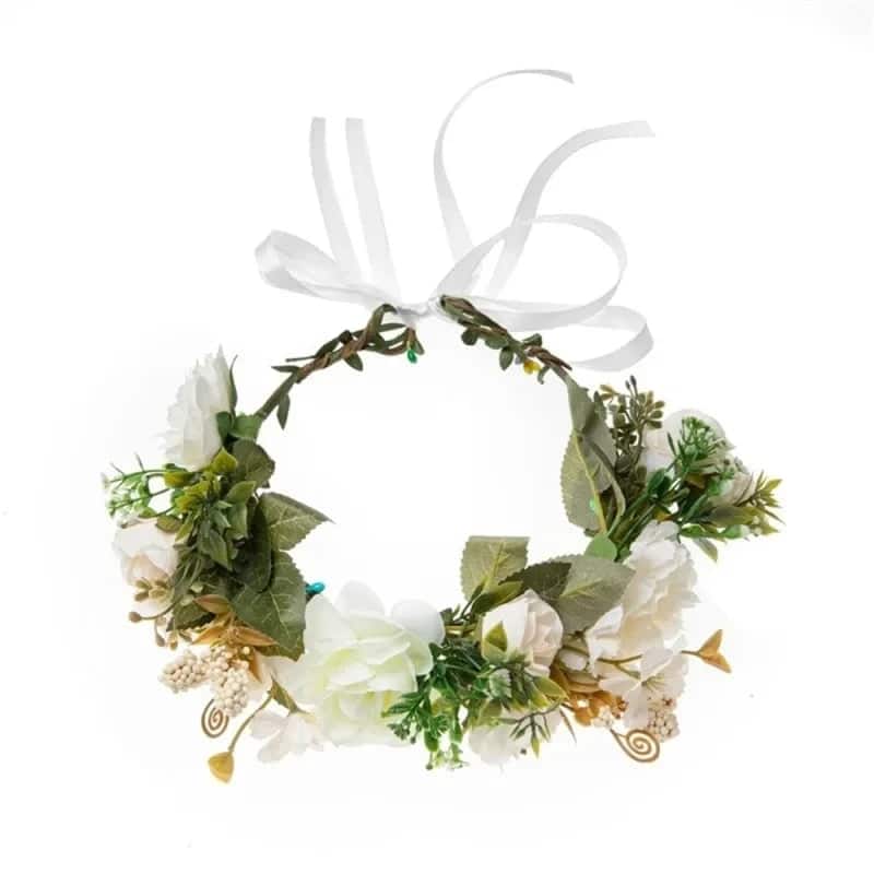 Bandeau Fleur Cheveux – Image 7