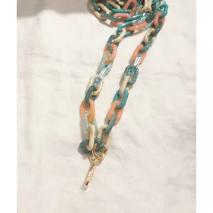 Bandoulière de téléphone maille + adaptateur universel