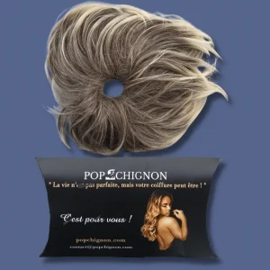 Faux Chignon Méché Blond Jessie - Postiche Volume Éclatant Femme