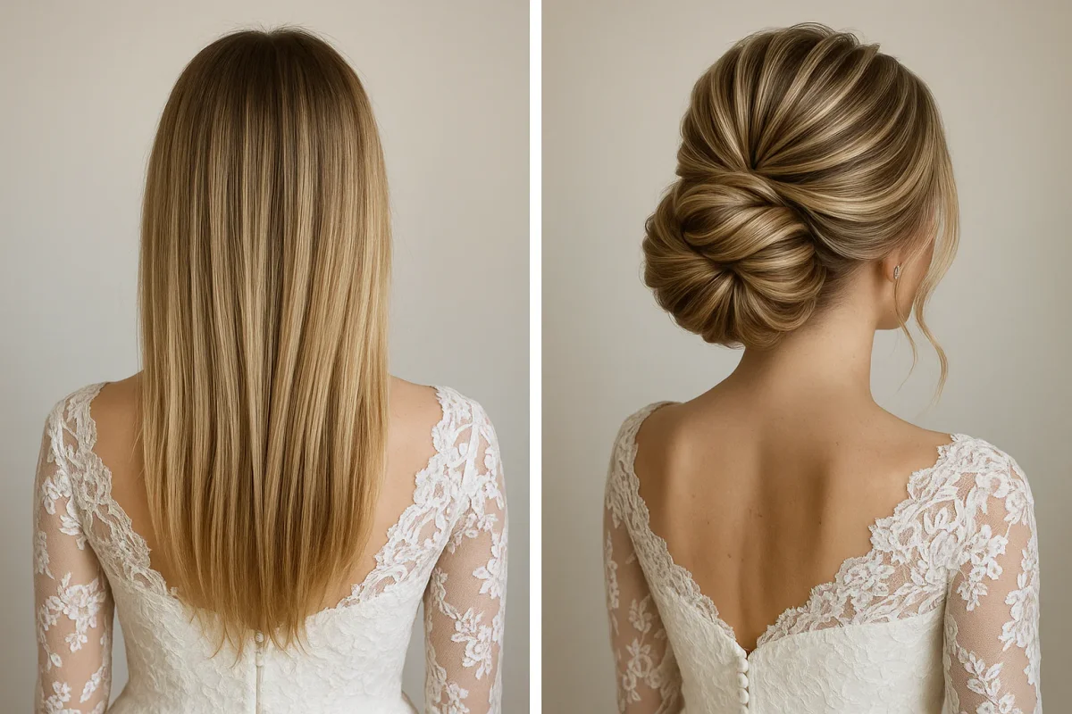 Assortiment Postiches Chignons Mariage Blond Méché - Extensions Luxe – Image 3