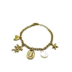 Bracelet charms coquillage étoile