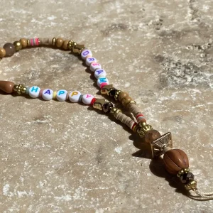 Bijou de téléphone court, "happy dream"