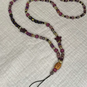 Bijou de téléphone long, "Amour - Chance"