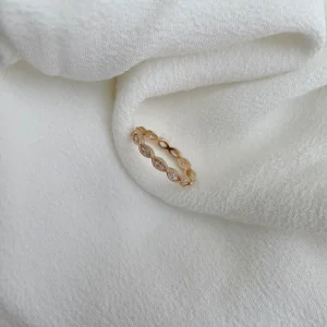 bague anneau zirconium